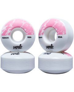 SKATE VERB DIP 52MM MARBEL PINK WHEEL (4 PACK)