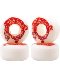 RUEDAS BLOOD ORANGE STREET RAW ROUNDED 58MM 99A ROJO (PACK 4)