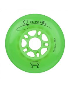 FR DOWNTOWN EMPEROR 100MM 85A VERDE WHEELS (4 PACK)