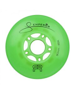 RUEDAS FR DOWNTOWN EMPEROR 90MM 85A VERDE (PACK 4)