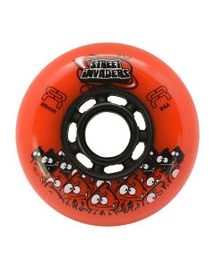 FR STREET INVADERS 80MM 84A NARANJA WHEELS (4 PACK)