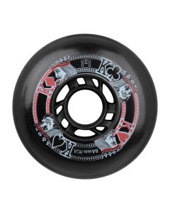 RUEDAS FR STREET KINGS 84MM 85A NEGRA (PACK 4)