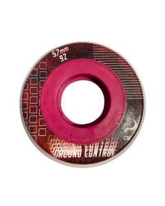 RUEDAS GROUND CONTROL 57MM 92A WHITE-PURPLE (PACK 4)