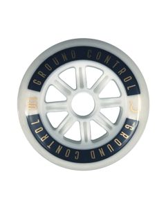 GROUND CONTROL FSK 110MM 85A WHITE WHEELS (3 PACK)