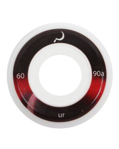 GROUND CONTROL UR SCORCHED 60MM 90A WHITE WHEELS (4 PACK)