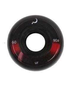 GROUND CONTROL UR SCORCHED 60MM 90A NEGRO WHEELS (4 PACK)