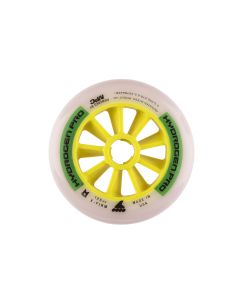 HYDROGEN PRO 125MM X-FIRM WHEELS WHITE-GREEN 6 PACK