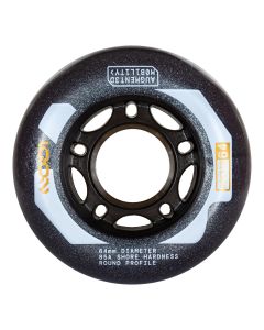 IQON ACCESS DARK GREY 64MM 85A WHEELS (4 PACK)