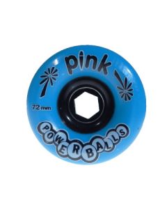 ABEC11 POWERBALLS 72MM 81A BLUE LONGBOARD WHEELS (4 PACK)