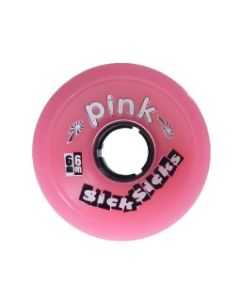 ABEC11 SICKSICKS 66MM 78A PINK LONGBOARD WHEELS (4 PACK)