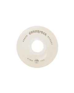 RUEDAS LONGBOARD ARBOR EASYRIDER BOGART GHOST WHITE 61MM 78A (PACK 4)