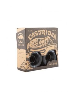 RUEDAS LONGBOARD ARBOR EASYRIDER PUTLOOK 69MM 78A GHOST BLACK (PACK 4)