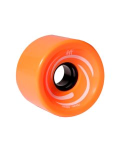 RUEDAS LONGBOARD KRF 70MMX50MM 80A NARANJA (PACK 4)