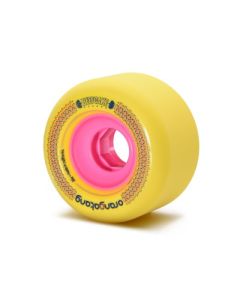 LONGBOARD ORANGATANG BEEFCAKE 73MM 86A YELLOW WHEELS (4 PACK)