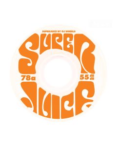 MINI SUPER JUICE 55MM 78A WHITE WHEELS (4 PACK)
