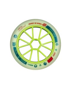 TLTF SWING ON WINGS 125MM DD WHEELS (6 PACK)