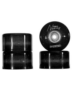 RUEDAS QUAD CHAYA LED NEON BLACK 65MMX38MM 78A (PACK 4)