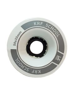 RUEDAS QUAD KRF SCHOOL PU 58X32MM BLANCA (PACK 2)