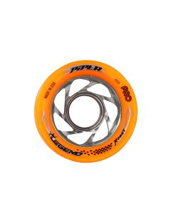 RUEDAS QUAD PIPER LEGEND PRO XFAST 63,5MM 95A ORANGE-ALLOY (PACK 4)