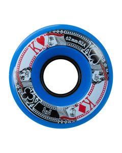 RUEDAS QUAD SEBA STREET KINGS 62MM 82A AZUL (PACK 4)