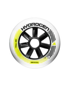 ROLLERBLADE HYDROGEN 110MM 85A WHITE-YELLOW WHEELS (8 PACK)