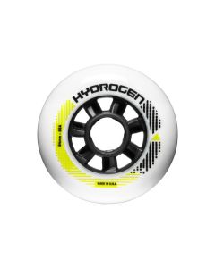 ROLLERBLADE HYDROGEN 84MM 85A WHITE-YELLOW WHEELS (8 PACK)