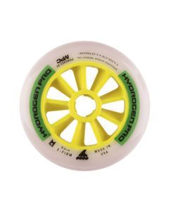 RUEDAS ROLLERBLADE HYDROGEN PRO 90MM X-FIRM BLANCO-VERDE (PACK 8)