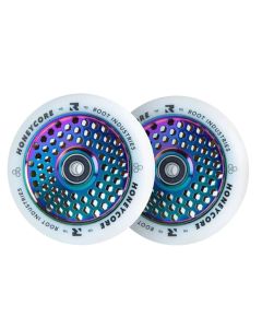 RUEDAS SCOOTER ROOT HONEYCORE 110MM WHITE-NEOCHROME (PACK 2)
