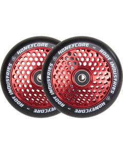 SCOOTER ROOT HONEYCORE 120MM BLACK-RED WHEELS (2 PACK)
