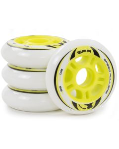 SFR 72MM 82A WHITE WHEELS (4 PACK)