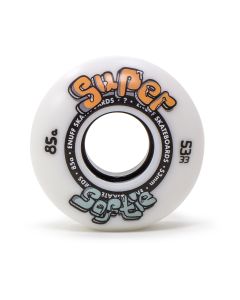 RUEDAS SKATE ENUFF SUPER SOFTIE 53MM 85A BLANCO (PACK 4)