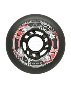 SEBA  STREET KINGS 85A BLACK WHEEL (UNIT)