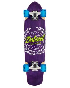D STREET CRUISER ATLAS 28’’ PURPLE SHORTBOARD