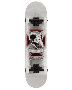 SKATE BIRDHOUSE STAGE 3 HAWK SKULL 2 CHROME SILVER FOIL 7,75’’