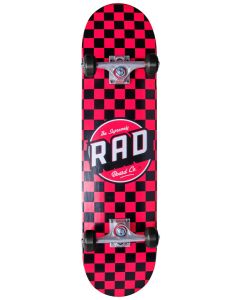 SKATE RAD CHECKER RED 7.75’’
