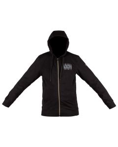 IQON EXPLORE ZIP HOODED Q BLACK HOODIE