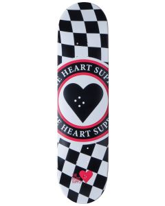 TABLA SKATE HEART SUPPLY INSIGNIA CHECK BLACK 8’’