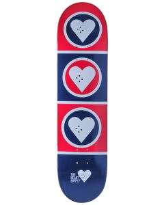 TABLA SKATE HEART SUPPLY SQUAD RED 8’’