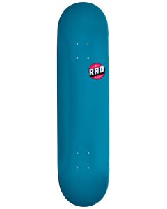 RAD BLANK LOGO GREEN TURQUOISE 7,75’’ SKATE DECK