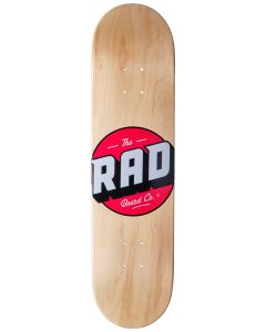 RAD SOLID LOGO WOOD 8’’ SKATE DECK 