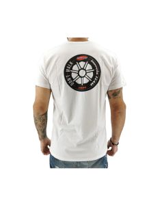 CAMISETA INERCIA TEAM PRO WHEEL HOMBRE BLANCA