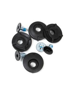 POWERSLIDE IQON BLACK CUFF BOLTS (4 PACK)