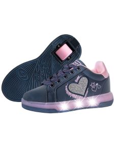 ZAPATILLAS CON RUEDAS BREEZY ROLLERS LIGHT HEART LILA