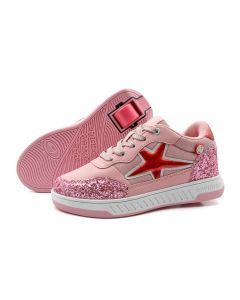 ZAPATILLAS CON RUEDAS BREEZY ROLLERS SPARKLE ROSA 2231412