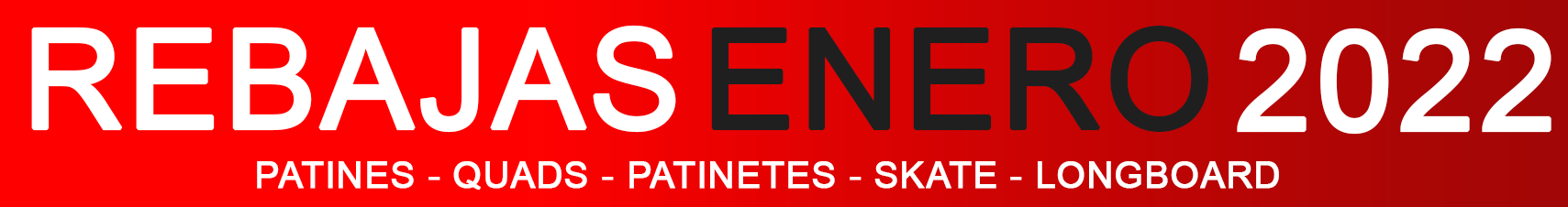 Rebajas de enero 2022