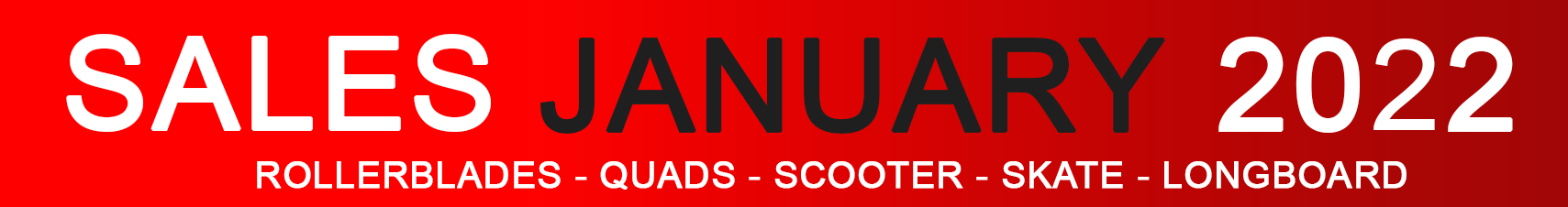 January Sales 2022