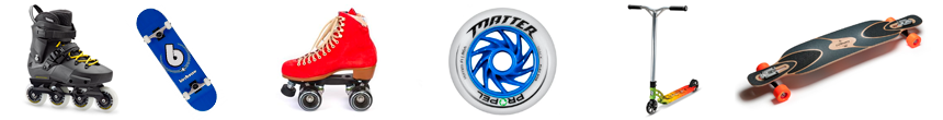 Buy rollers, quad skates, longboards, scooters and accessories from Latin America