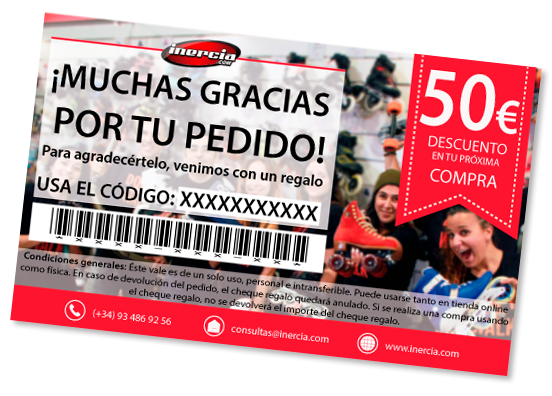 GET UP TO € 50 ON YOUR NEXT PURCHASE
