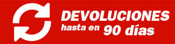 Devoluciones hasta en 90 días