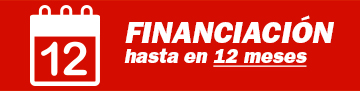 Financiación hasta en 12 meses